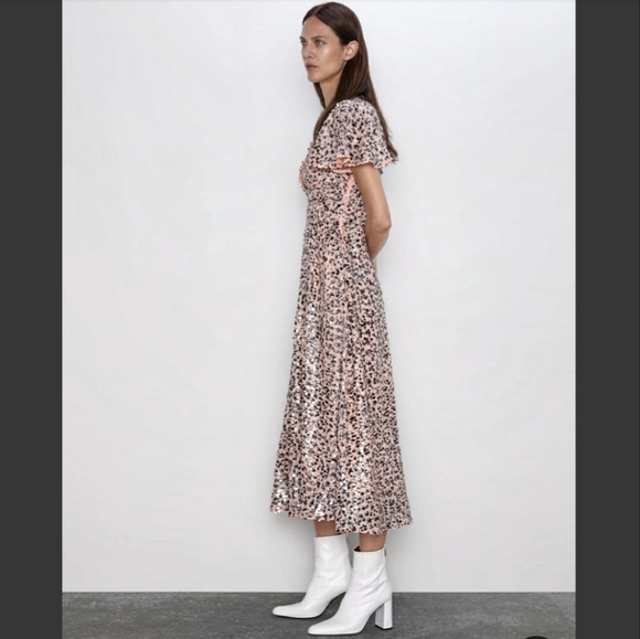 (SOLD) Zara Limited Edition Sequins Dress - Picture 2 of 7